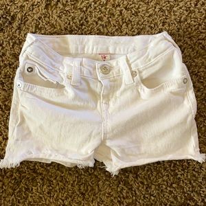 Girls True Religion shorts